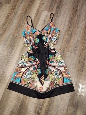 Vintage Y2K Satin Dress